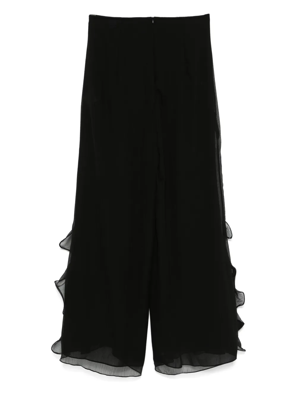 PatBO ruffle-detailing trousers | Flared & Bell-Bottom Pants | Image 2