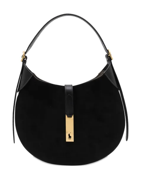 Polo Ralph Lauren suede shoulder bag