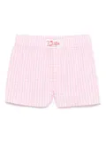 MC2 Saint Barth Kids poplin shorts - Pink