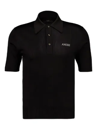 AMIRI ポロシャツ | ブラック | FARFETCH JP