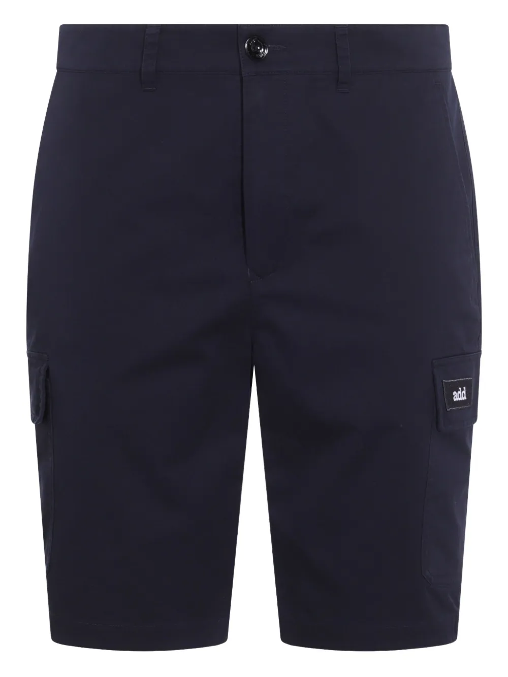 Add cotton cargo shorts | Blue | Image 1