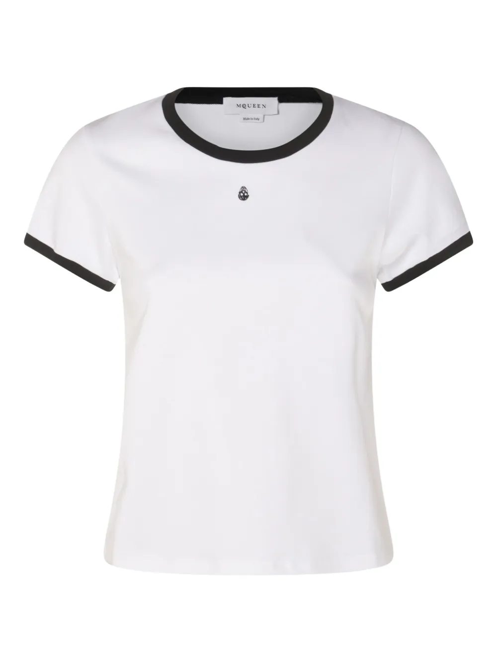 Alexander Mcqueen Contrast-trim T-shirt