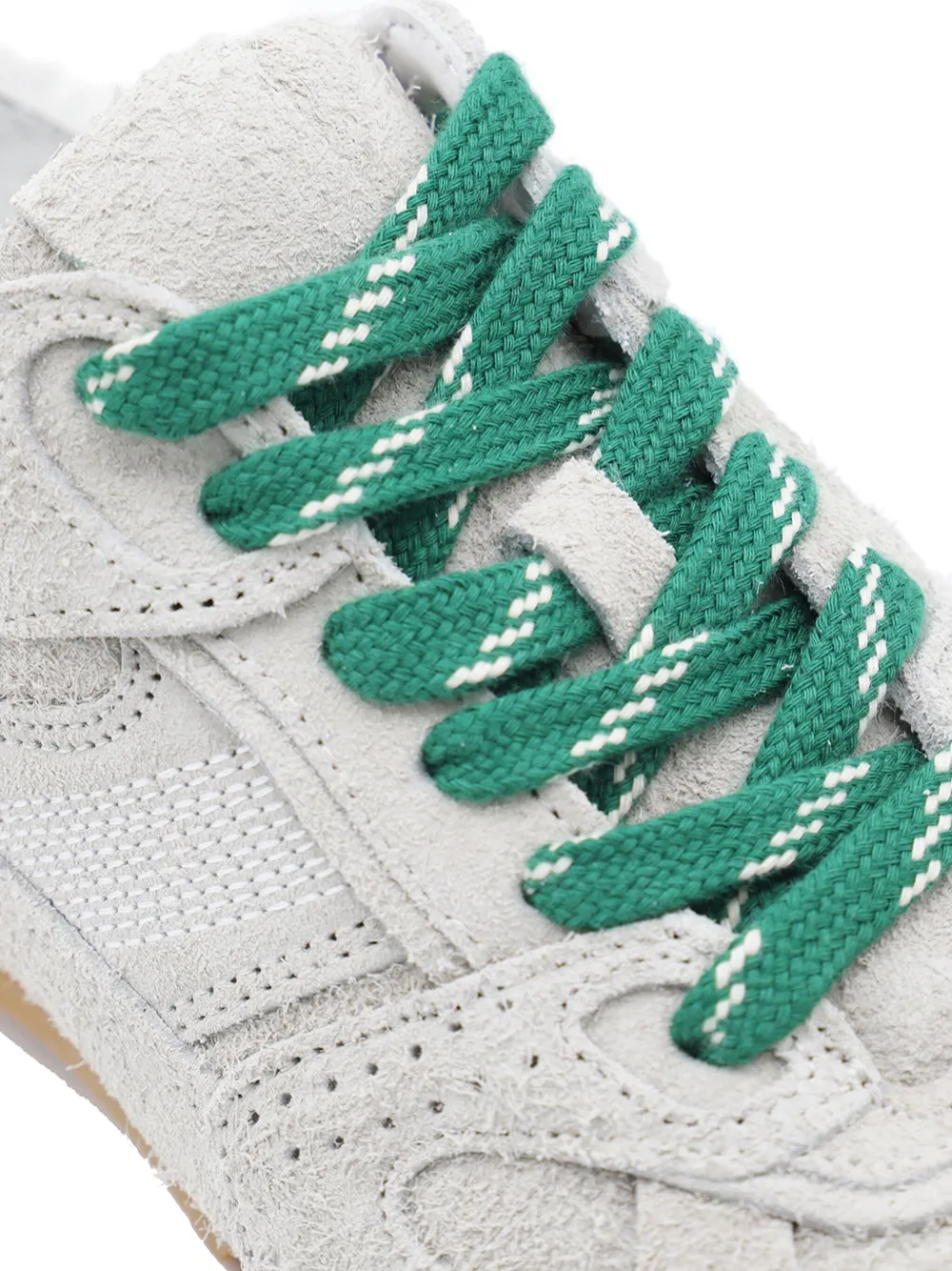 ALOHAS textured lace-up trainers Neutrals