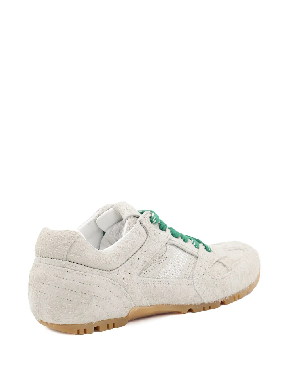 ALOHAS textured lace-up trainers Neutrals