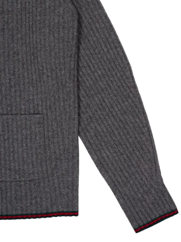 Gucci ボタン カーディガン | グレー | FARFETCH JP