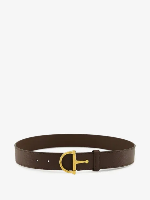 Gucci horsebit-detail leather belt