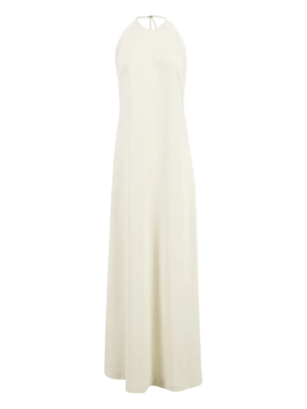 halterneck gown