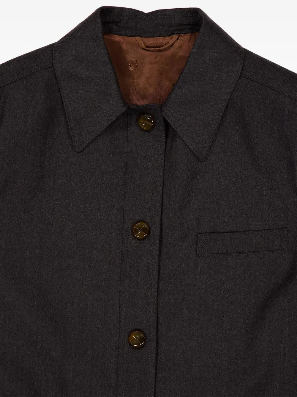  Blazé Milano Astoria Belted Trench Coat - Grey 