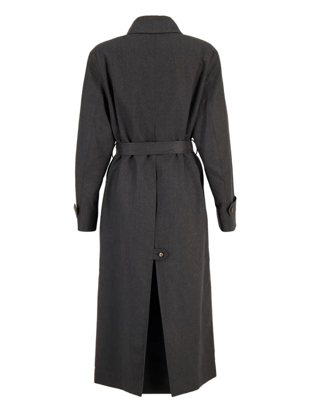 Blazé Milano Astoria trenchcoat met ceintuur Grijs