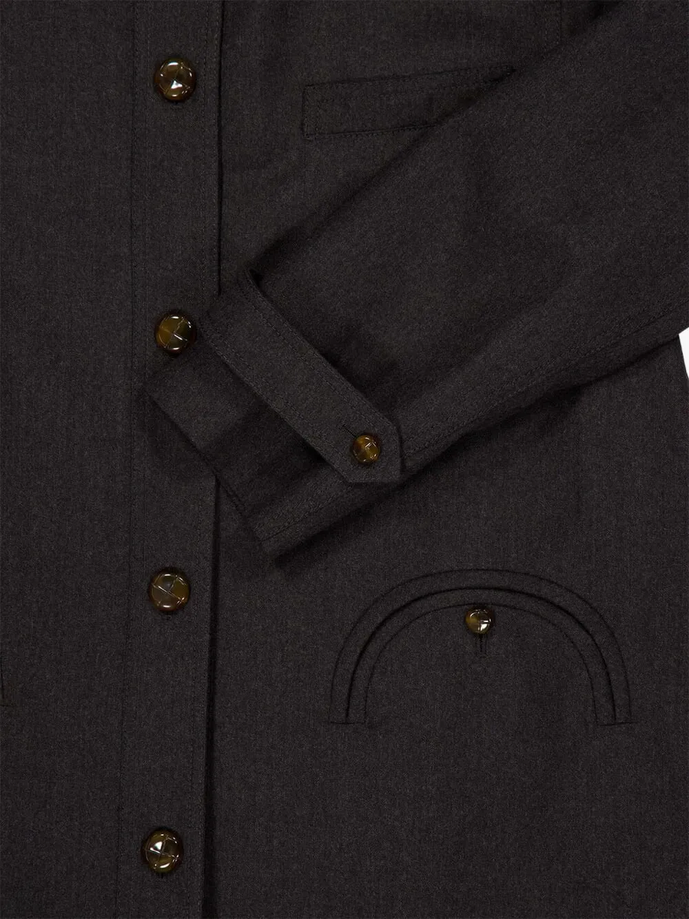  Blazé Milano Astoria Belted Trench Coat - Grey 