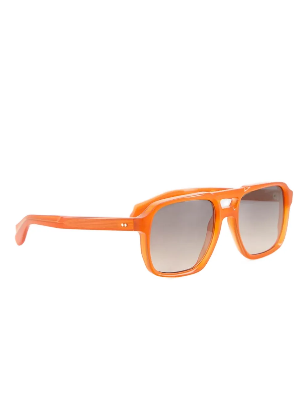 Cutler And Gross Pilot-frame Sunglasses In Orange