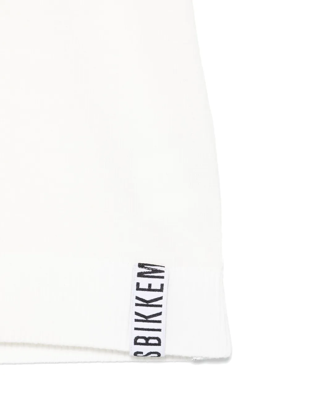 BIKKEMBERGS KIDS T-shirt met logopatch Wit