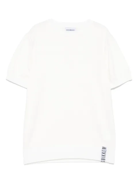 BIKKEMBERGS KIDS playera con parche del logo
