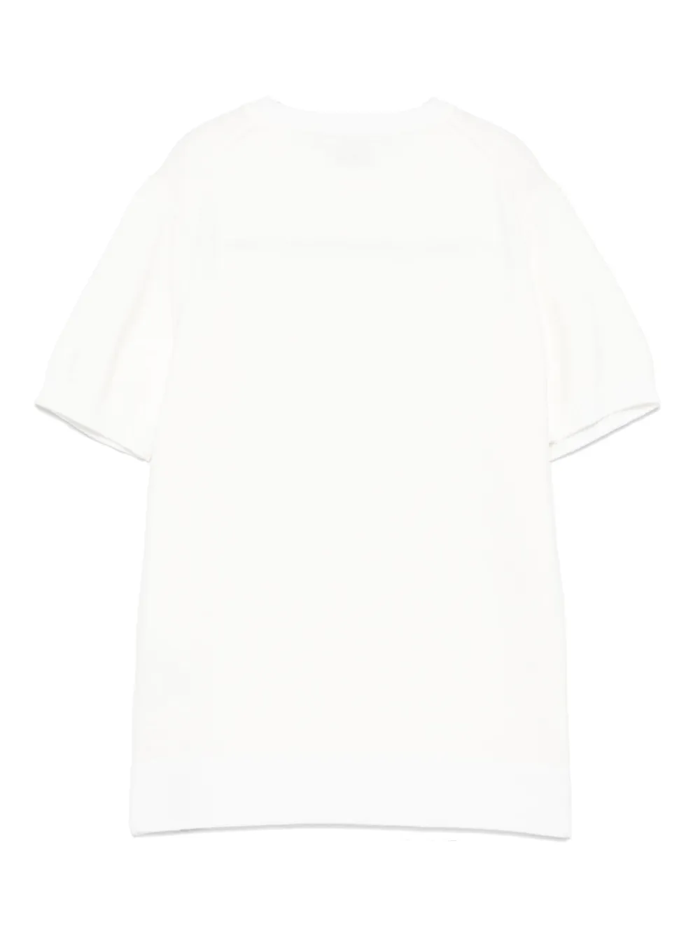 BIKKEMBERGS KIDS T-shirt met logopatch Wit