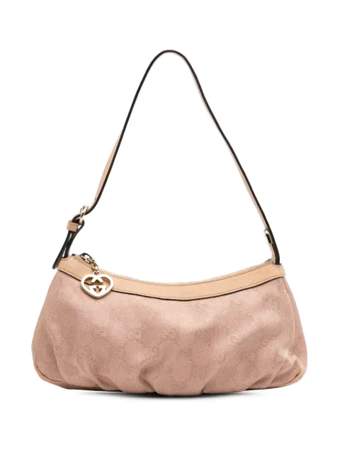 Gucci Pre-Owned 2000-2015 GG Canvas Lovely Heart Pochette shoulder bag
