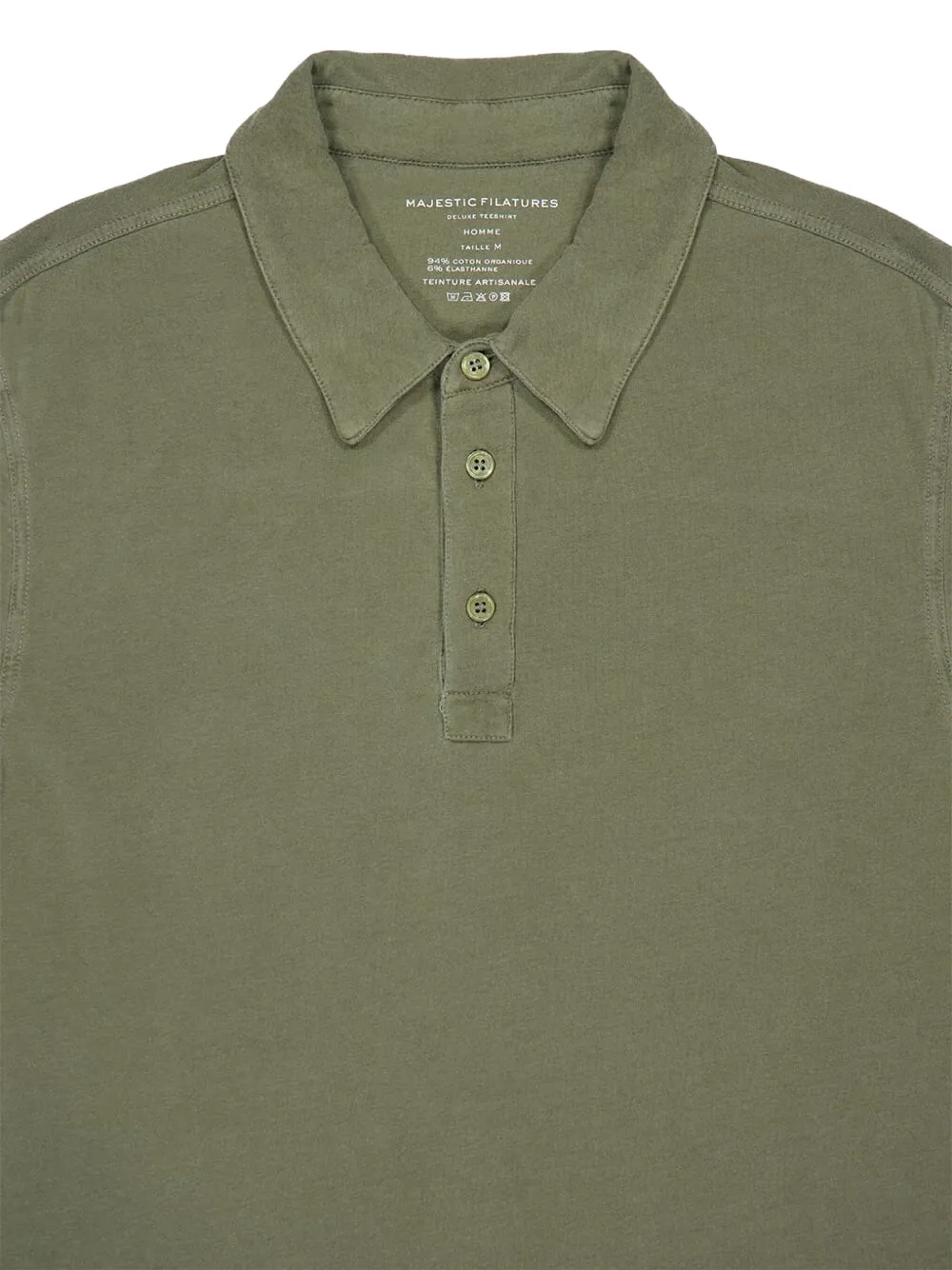 Majestic Filatures short-sleeve polo shirt Groen
