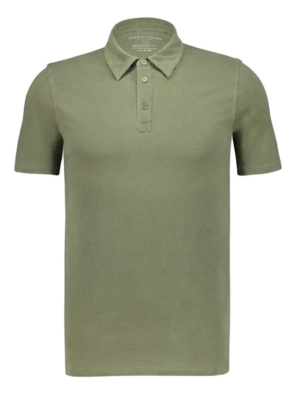 Majestic Filatures short-sleeve polo shirt Groen