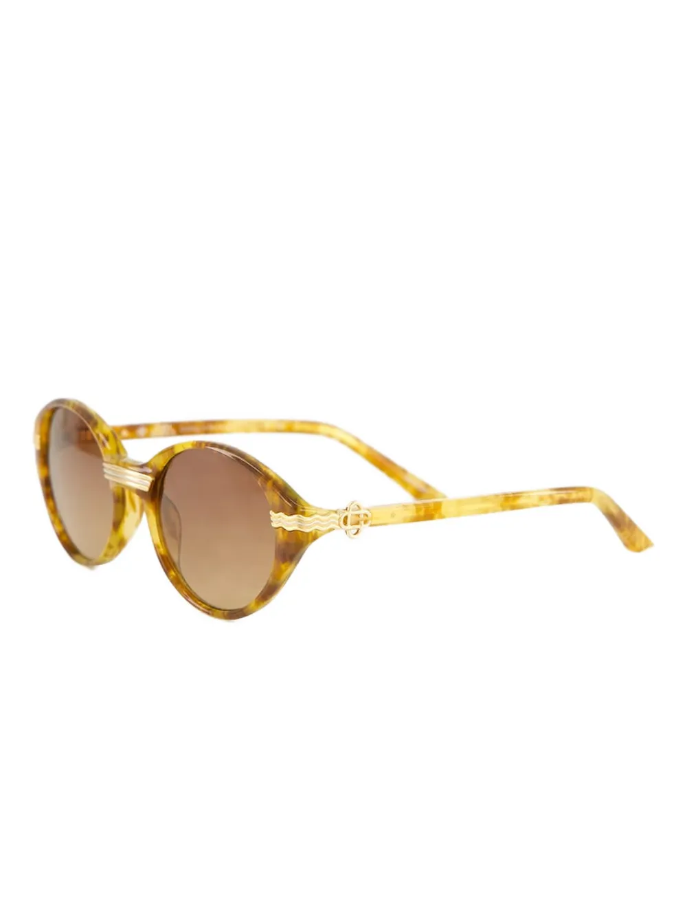Casablanca Cannes Oval-frame Sunglasses In Multi