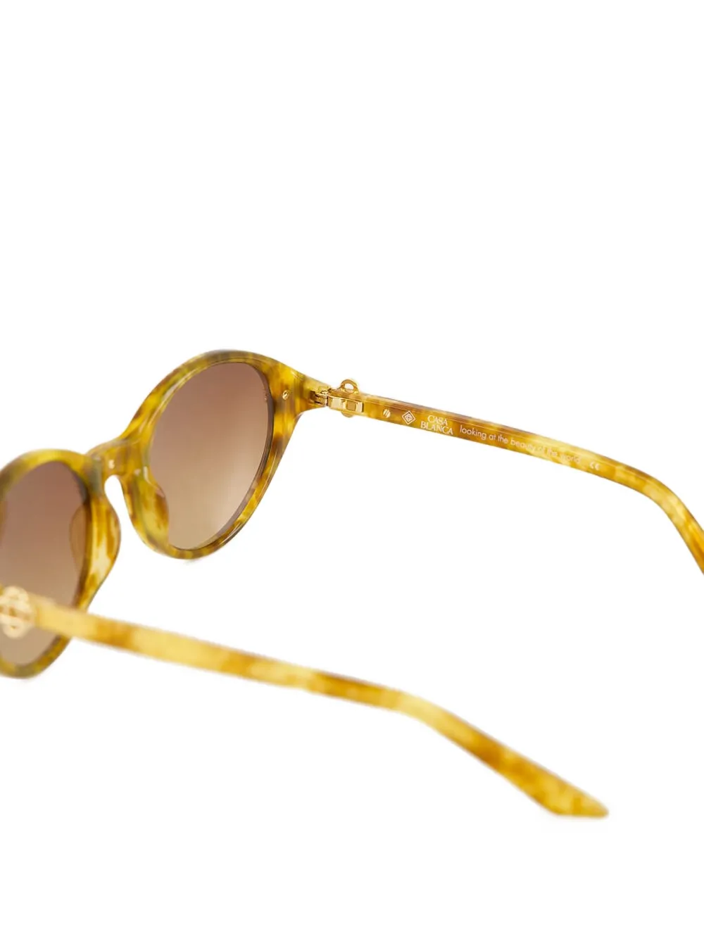Casablanca Cannes Oval-frame Sunglasses In Multi