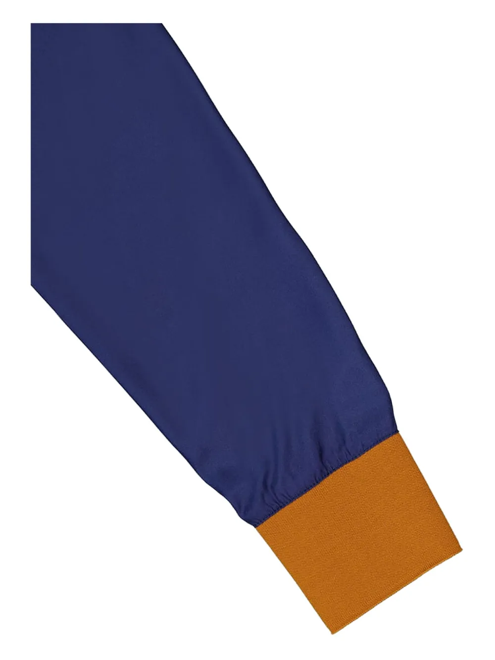PAULA Zijden blouse Blauw