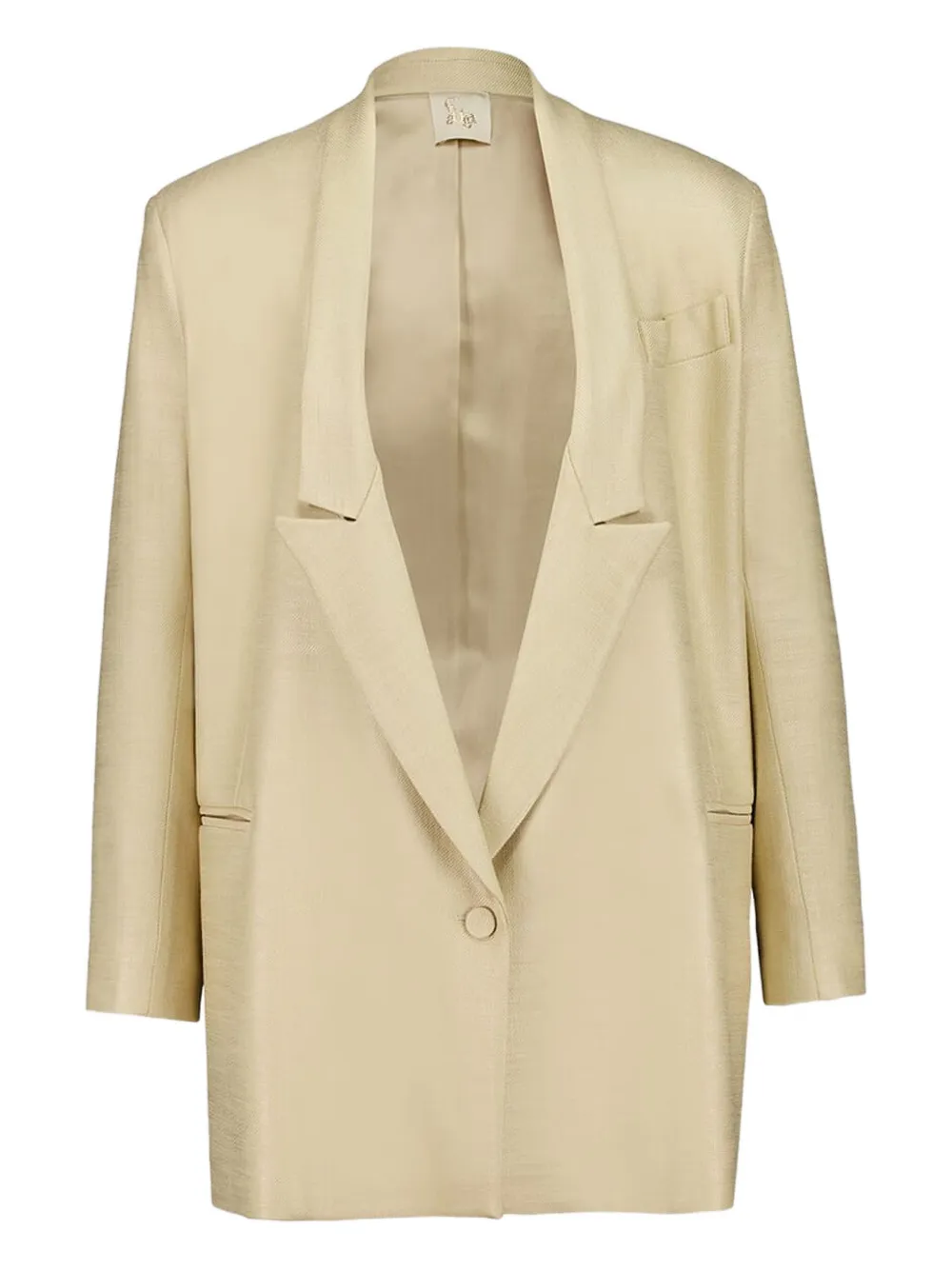  Paula Floral-appliqué Tailored Blazer - Neutrals 