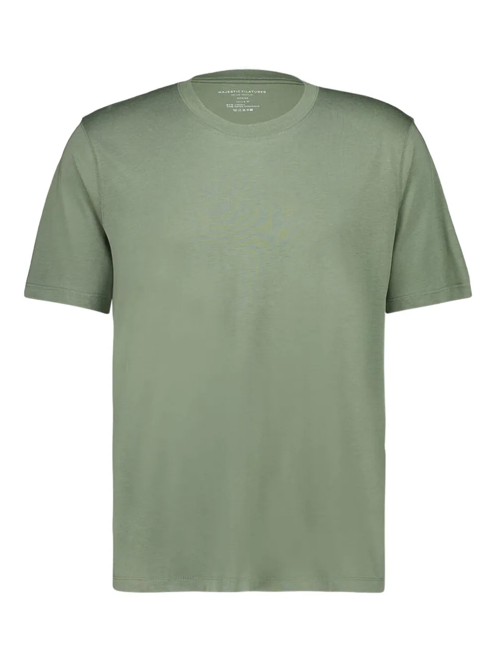 Majestic Filatures T-shirt met ronde hals Groen