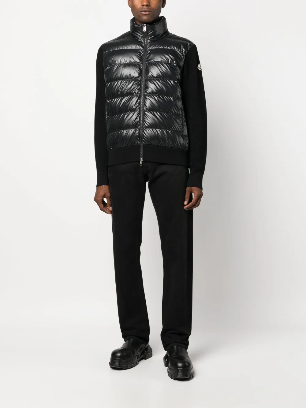 Moncler logo-patch padded jacket | Down Jackets | Image 2