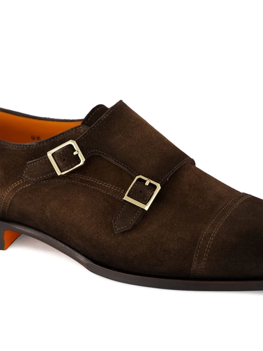 Santoni Axel monk shoes Brown