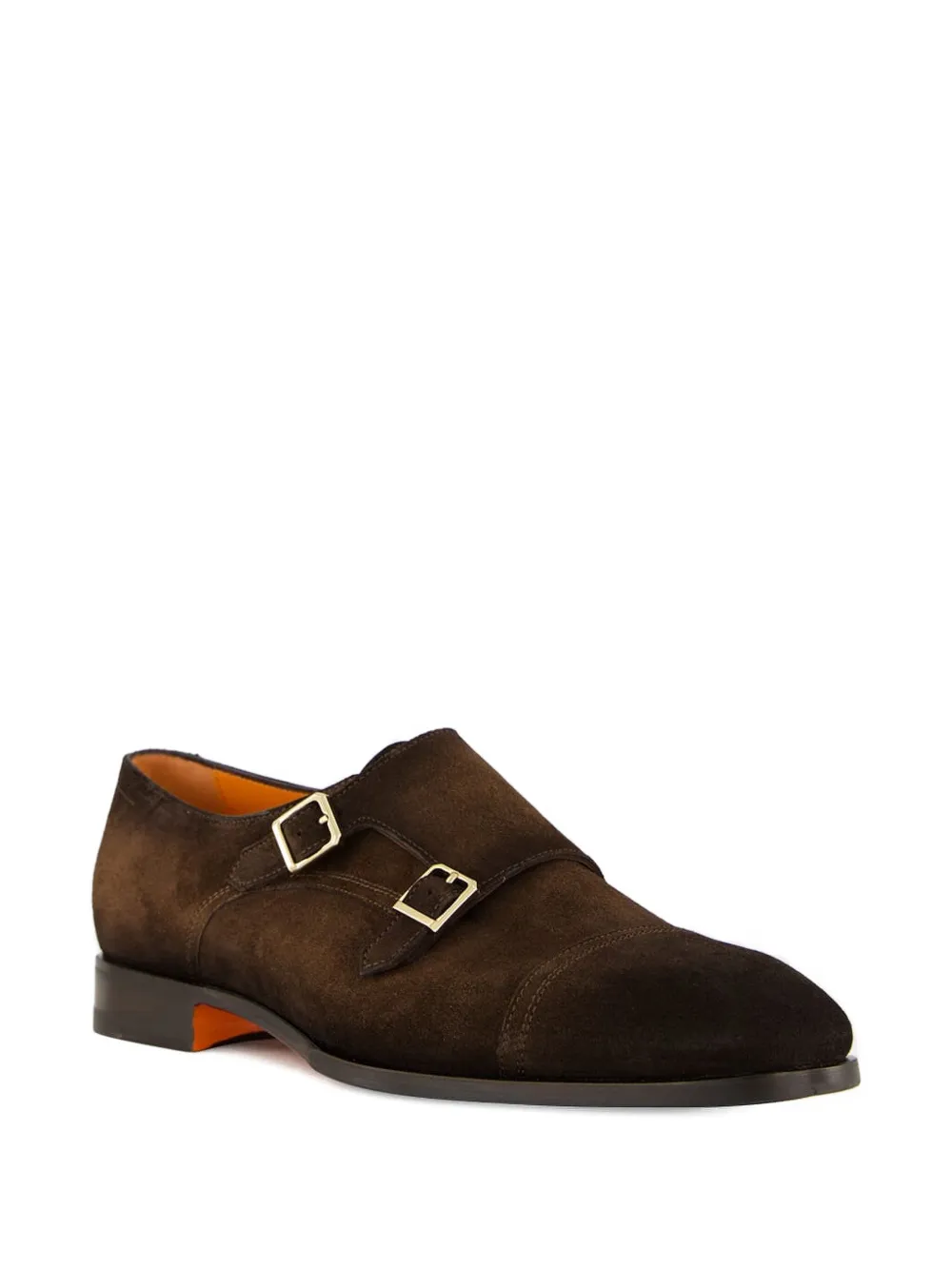 Santoni Axel monk shoes Brown