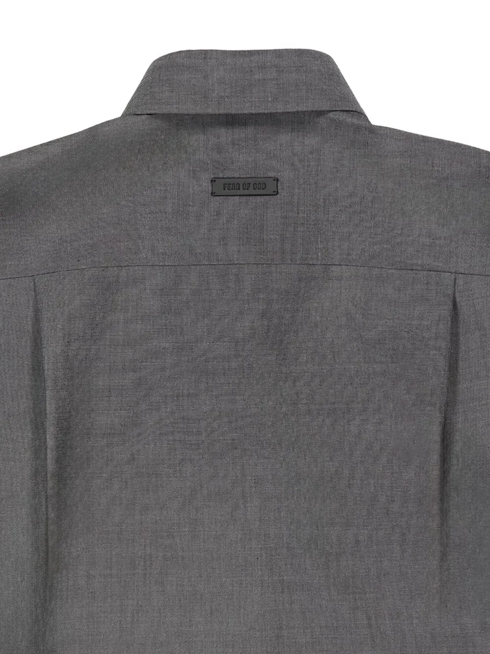 Fear Of God Overhemd met logopatch Grijs