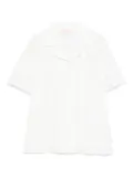 MC2 Saint Barth Kids floral-embroidered shirt - White
