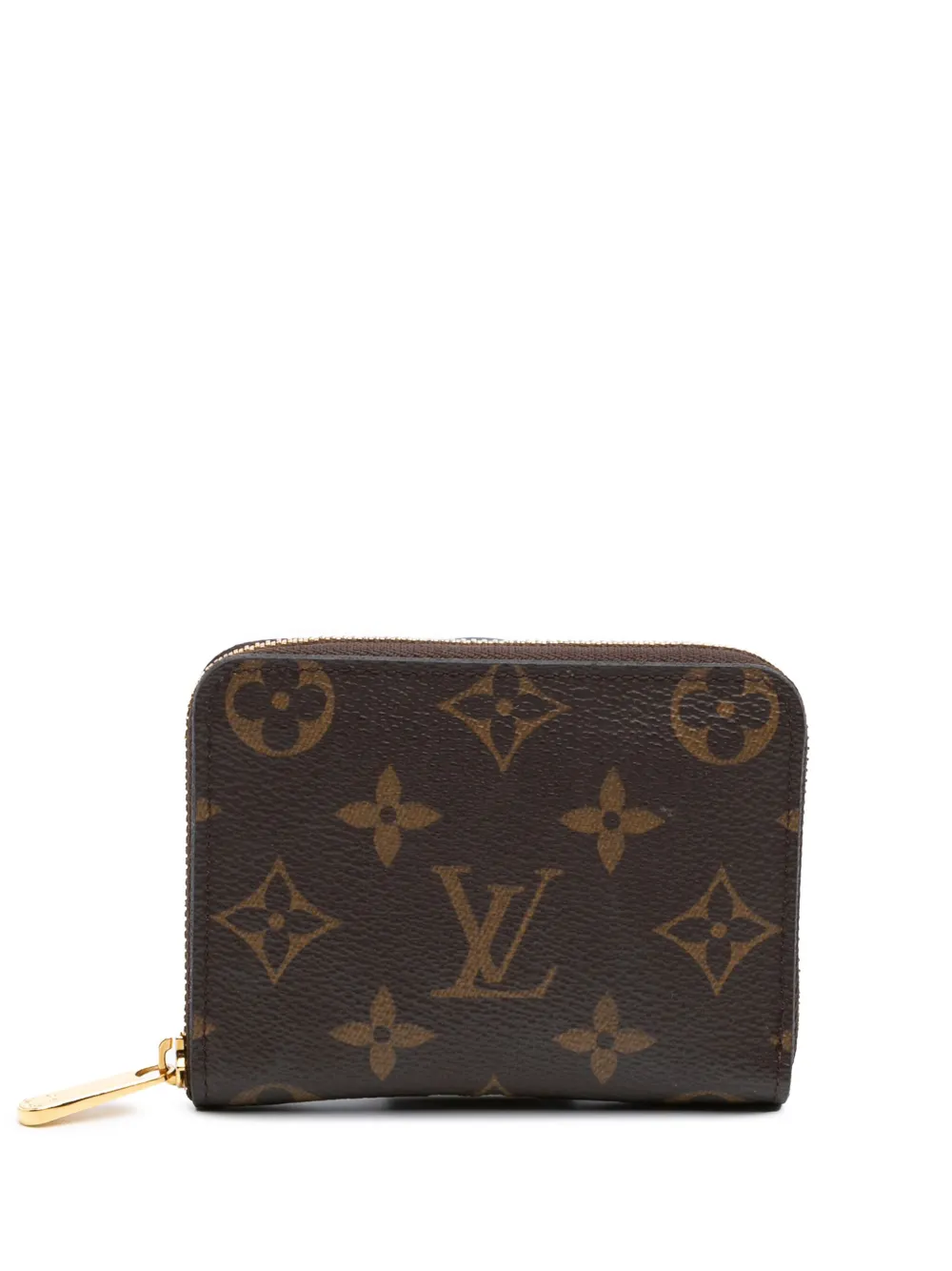 Louis Vuitton Pre-Owned monedero con cierre y monograma 2020 | marrón | Image 1