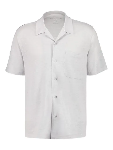 Majestic Filatures camisa de lino con botones