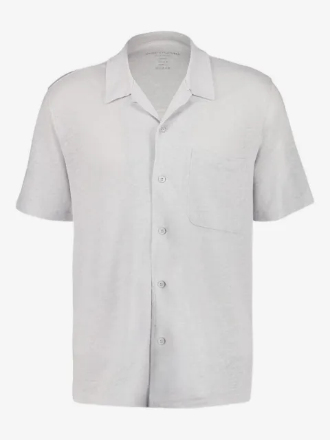 Majestic Filatures buttoned linen shirt
