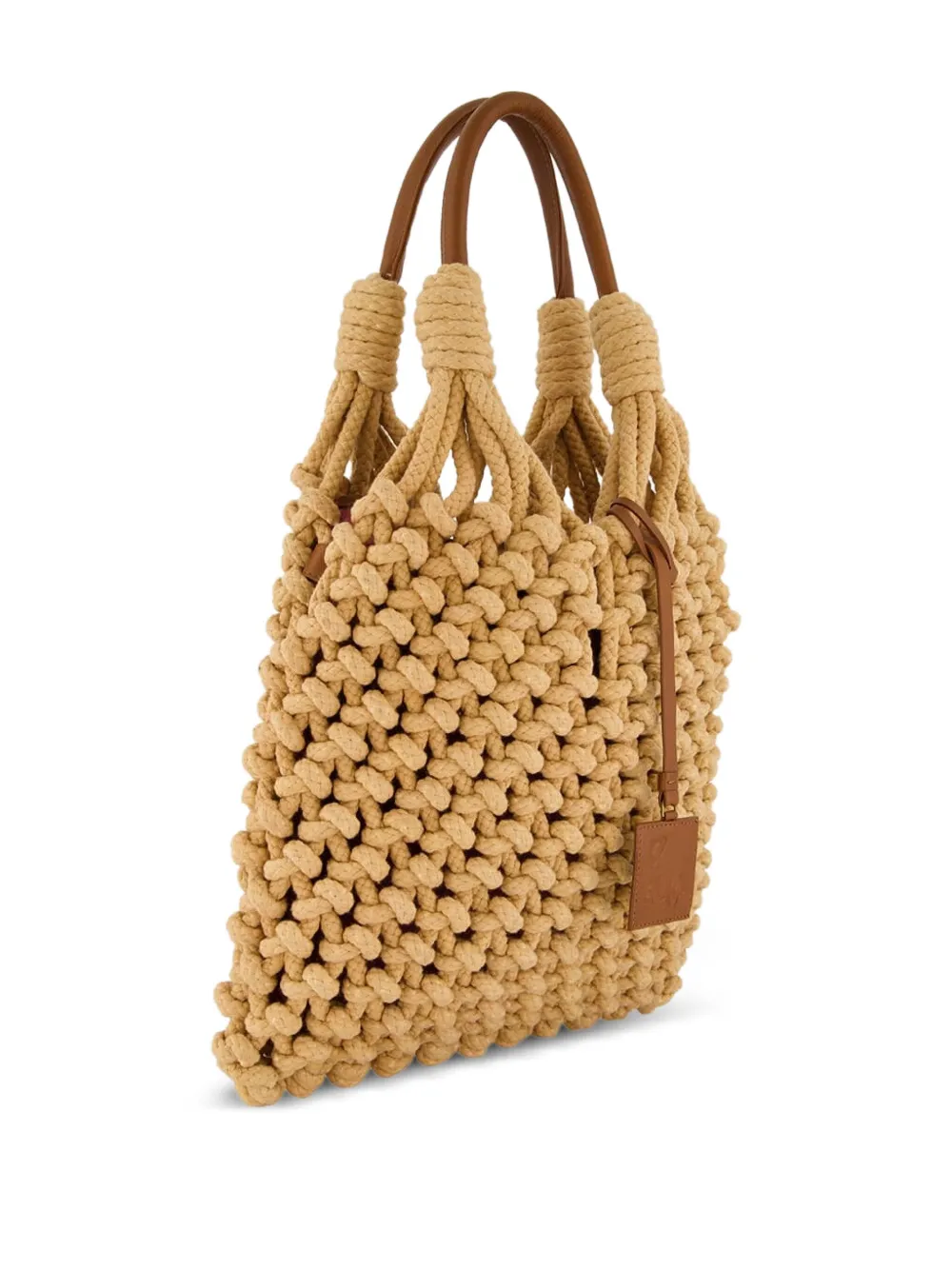PAULA Marmor tote i macramé | Image 2