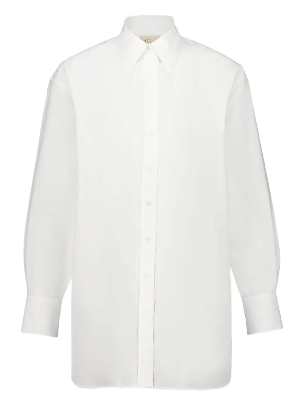 Flower-Embellished Shirt
