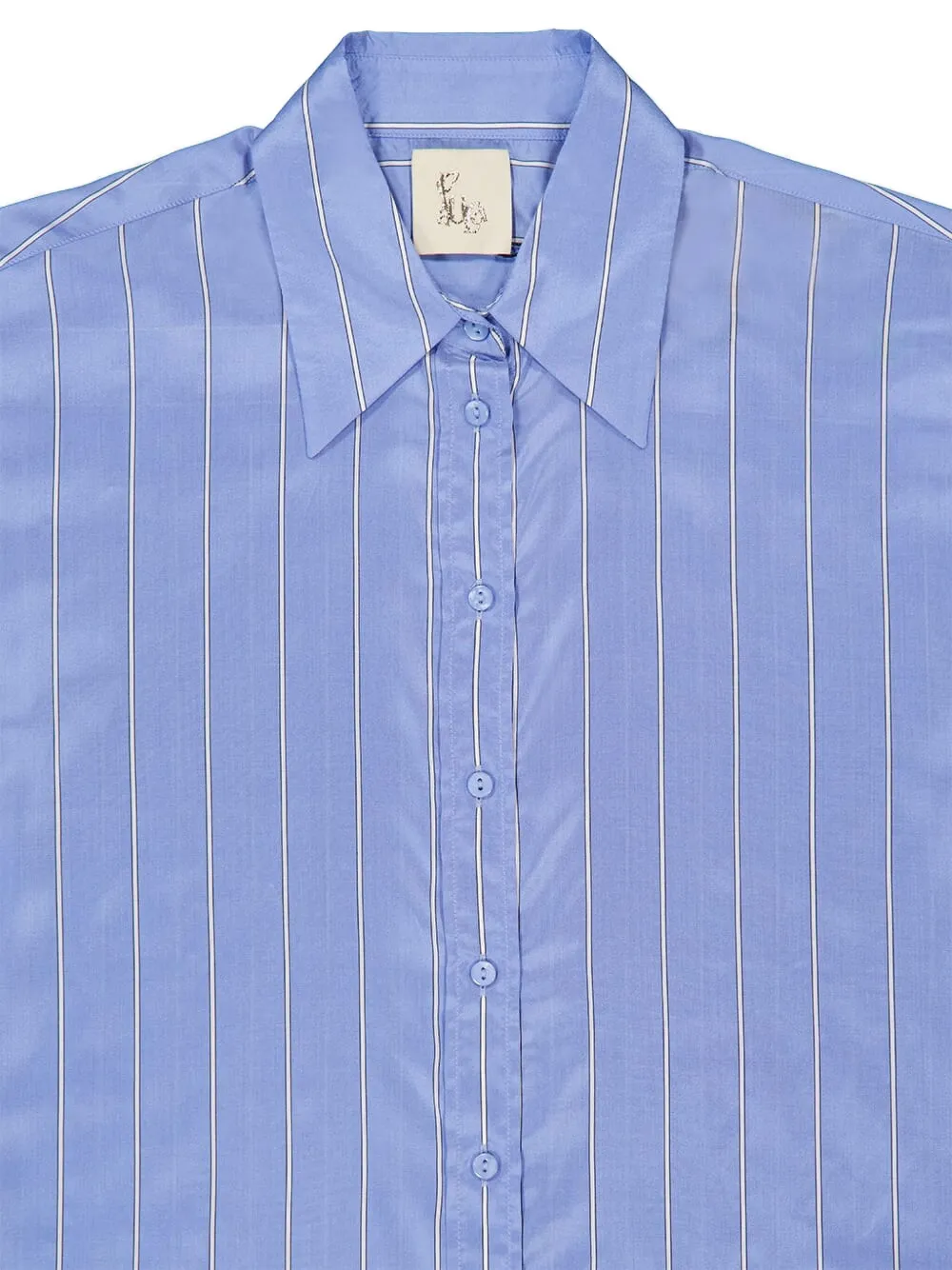  Paula Camisa A Rayas - Azul 