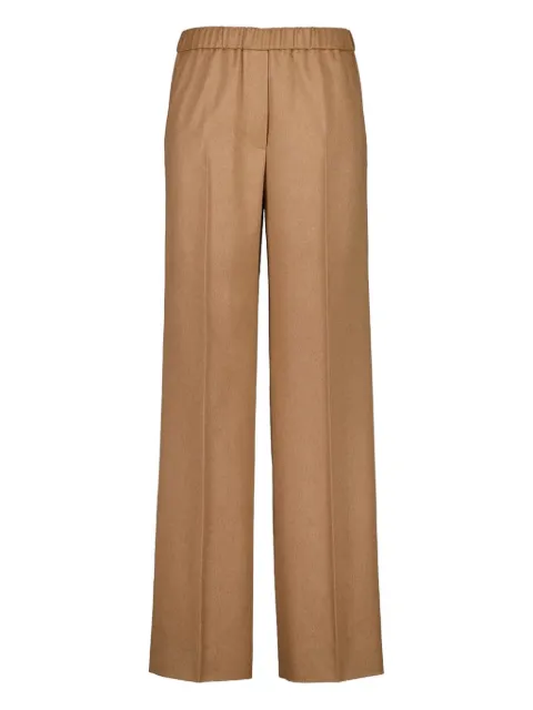 Miu Miu elastic-waist woven trousers