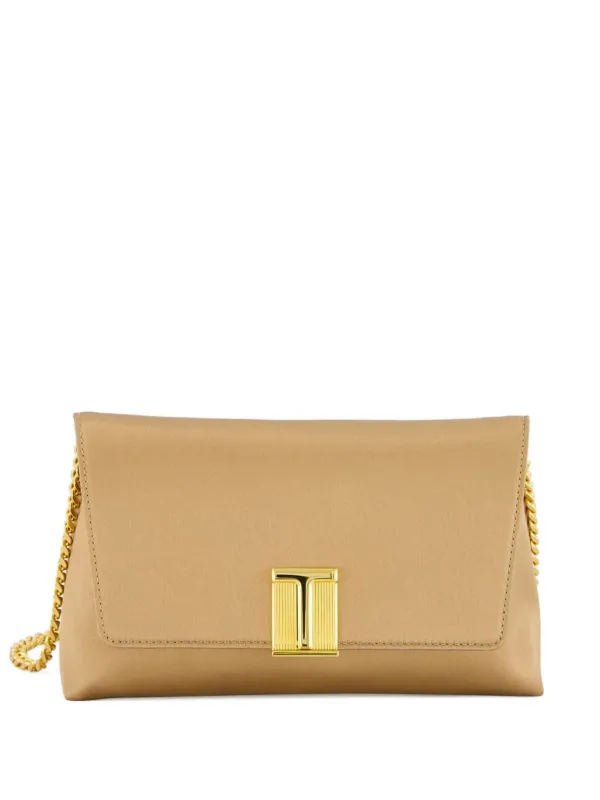 Tom Ford Mini Chain Shoulder Bag in Neutrals