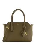 TOM FORD natural grain leather top-handle shoulder bag - Green