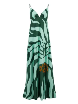 【Johanna Ortiz】ジャカードコットンミディドレス Johanna Ortiz カジュアルドレス通販 - FARFETCH