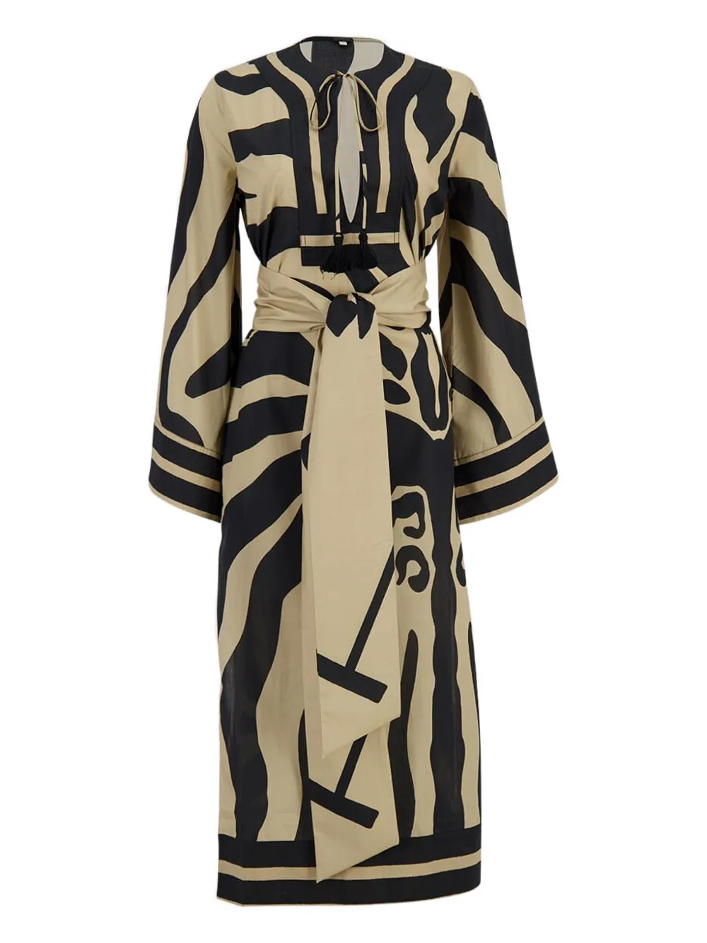 Sand Cruiser belted dress