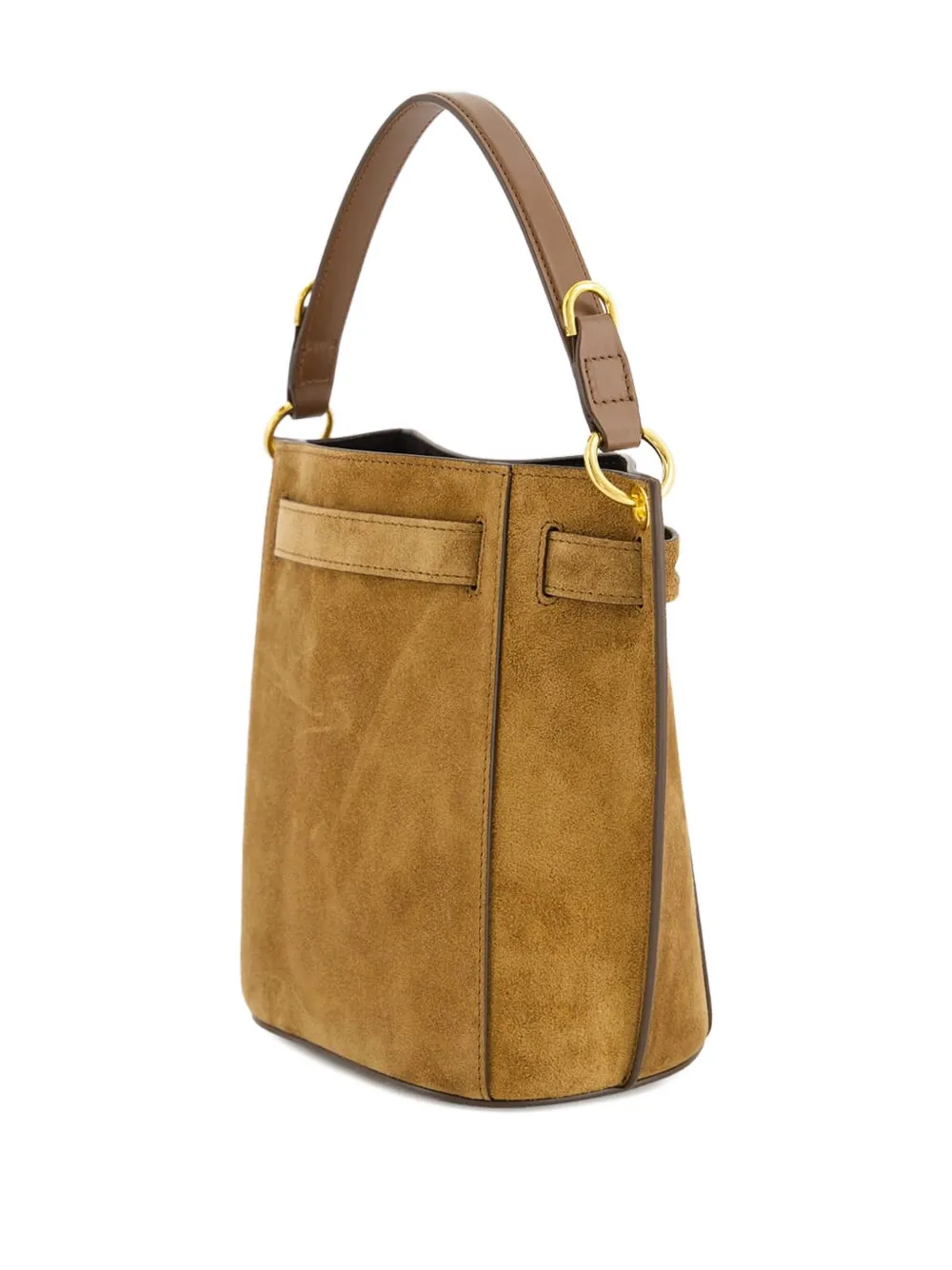 TOM FORD suede bucket bag - Bruin