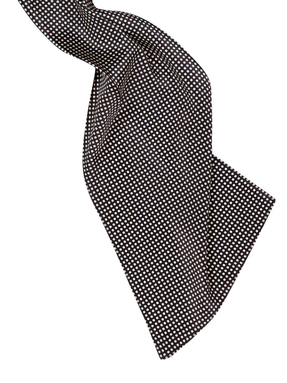 TOM FORD Asymmetrische top met stippen Zwart