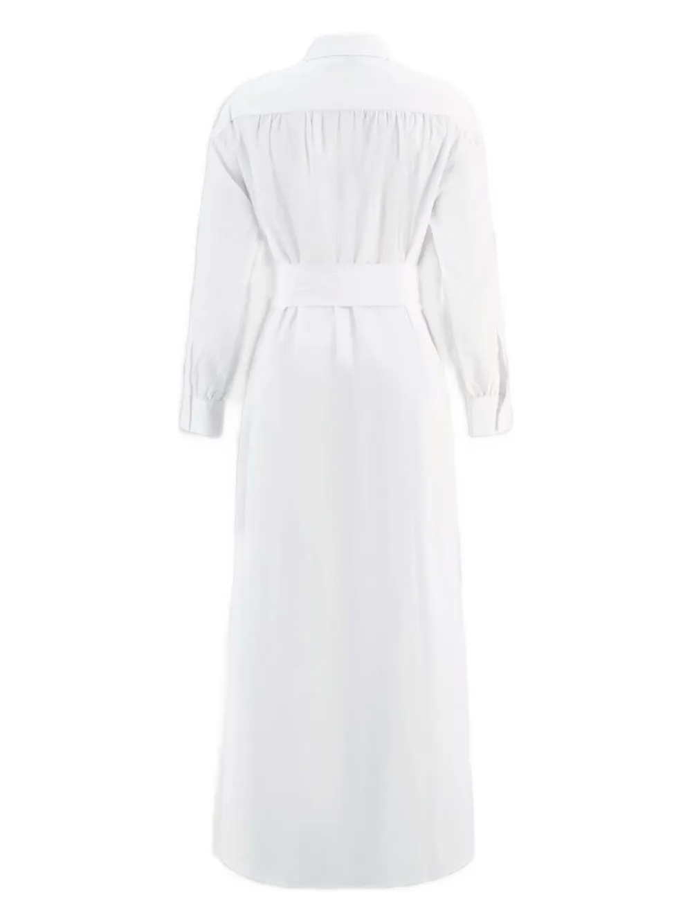 Su belted shirt dress - Wit