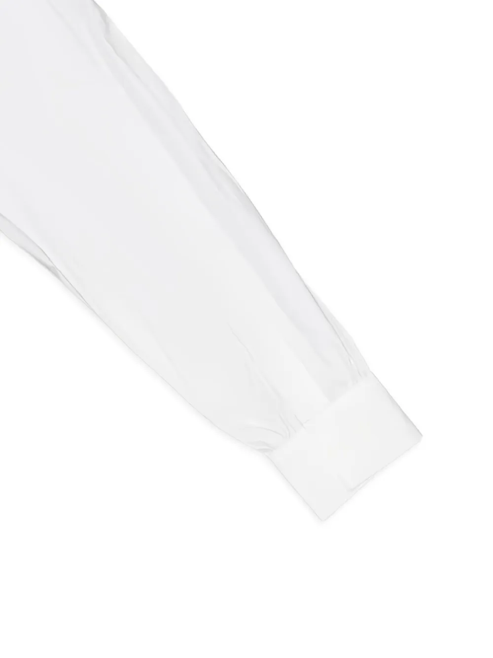 Su Belted Shirt Dress In White