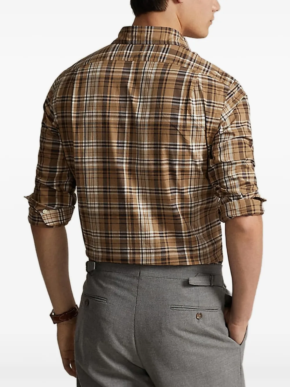 Polo Ralph Lauren Overhemd met lange mouwen Bruin