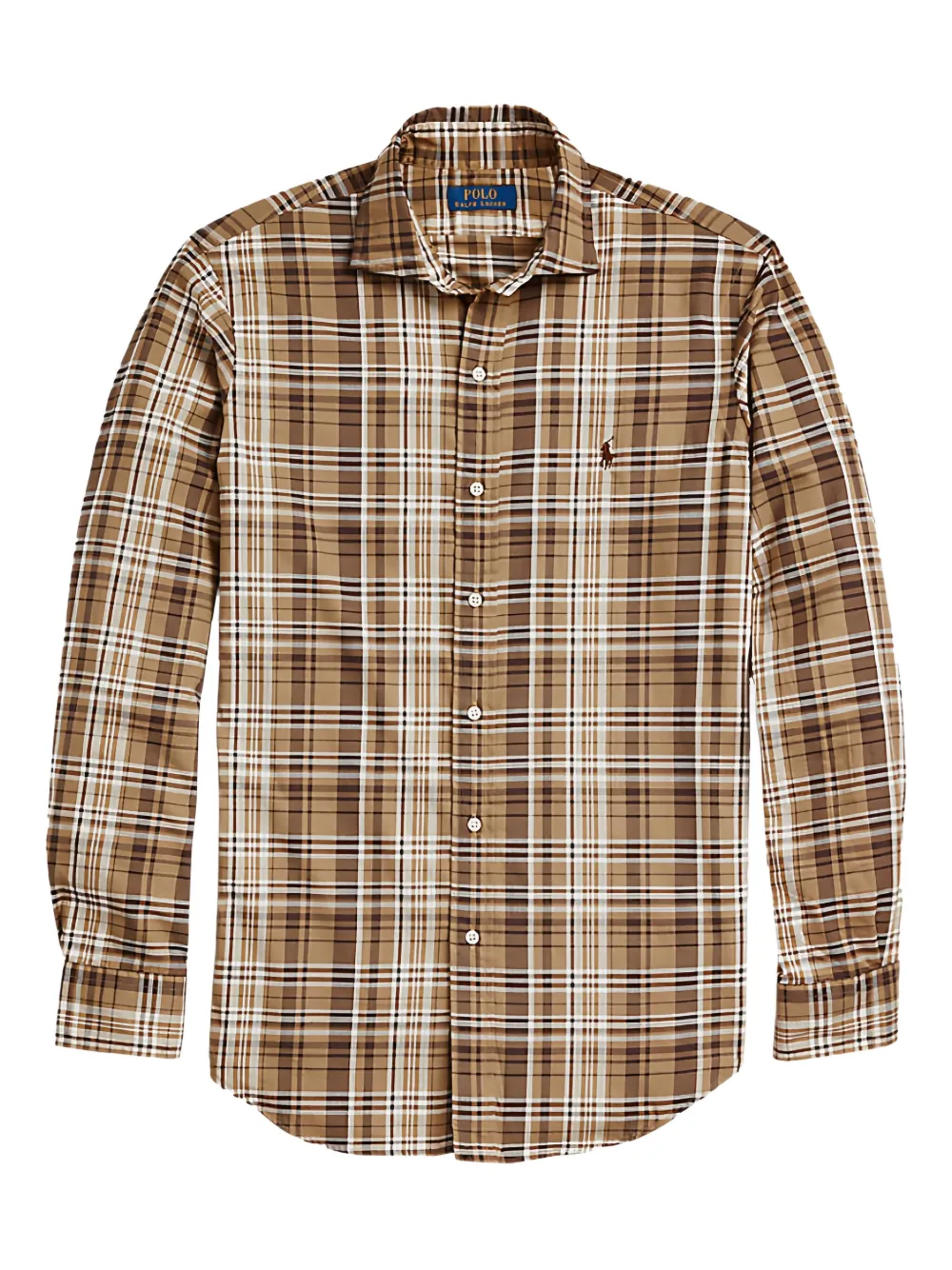 Polo Ralph Lauren Camicia a quadri a maniche lunghe | marrone | Image 1