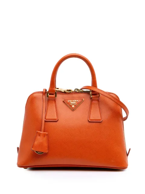 Prada Pre-Owned 2010-2024 Small Saffiano Lux Promenade satchel