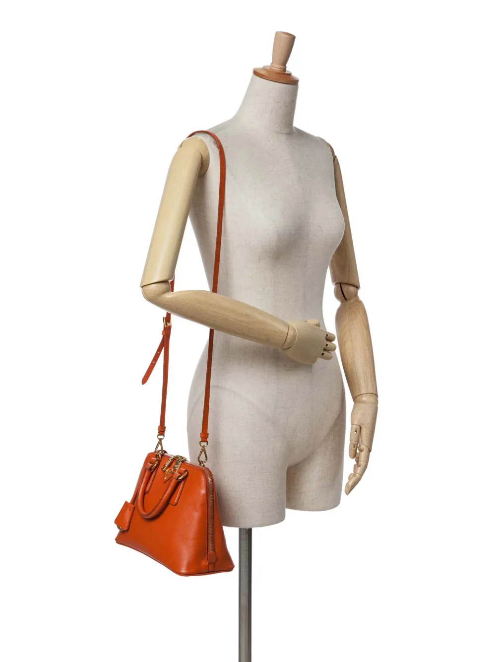 Prada Pre-Owned 2010-2024 Small Saffiano Lux Promenade satchel | Pre-Owned | Image 2